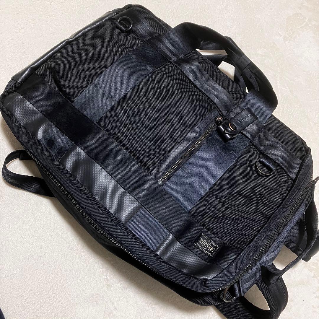 ポーター ヒート 2way ビジネスバッグ リュック ブラック