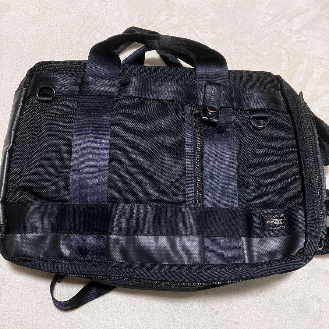 ポーター ヒート 2way ビジネスバッグ リュック ブラック