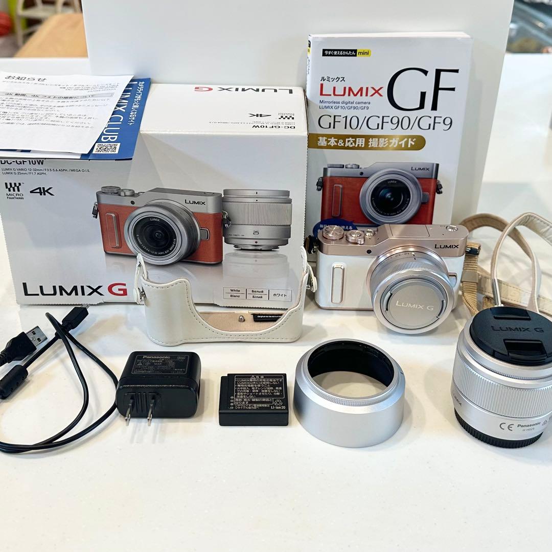 LUMIX DC-GF10 W ミラーレス一眼 ホワイト