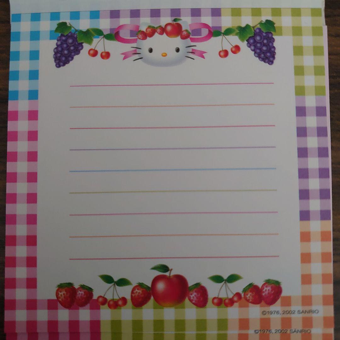 裕*様 新品‪♡ハローキティ ストロベリーの香り付きスクエアメモ