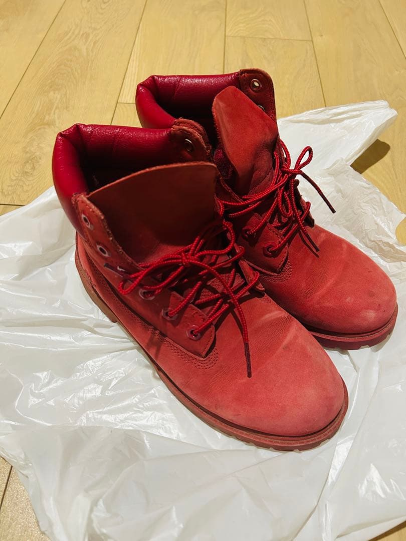 ティンバーランド Timberland 6インチ プレミアムブーツ レッド