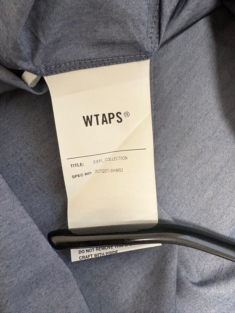 WTAPSシャツ　252TQDT-SHM02