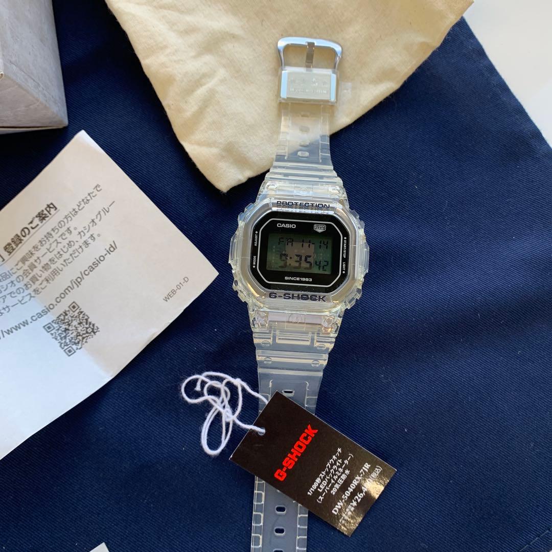 CASIO G-SHOCK 40周年記念限定モデル ジーショック新品　未使用