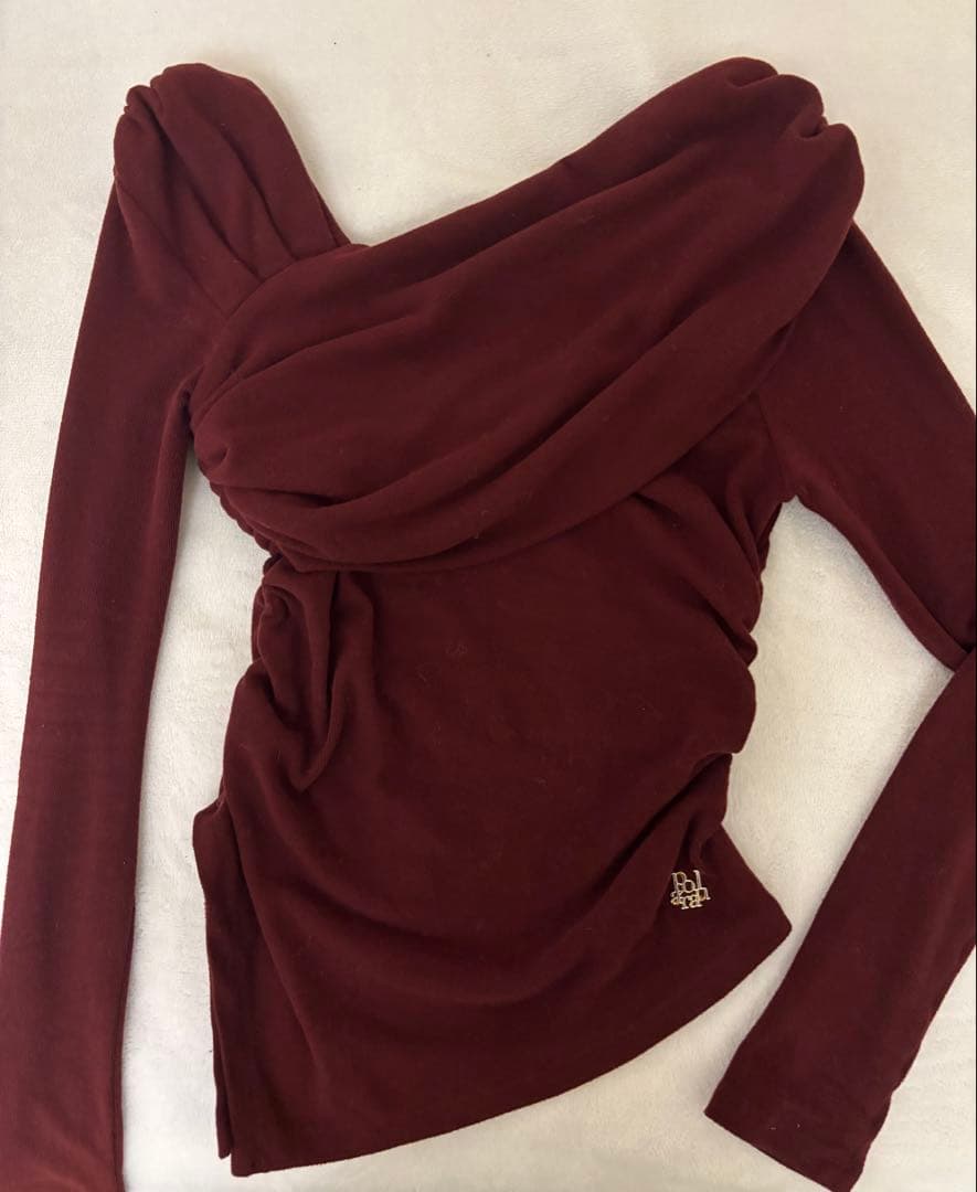 3wayクロスワンショルダートップス poláura ポローラ