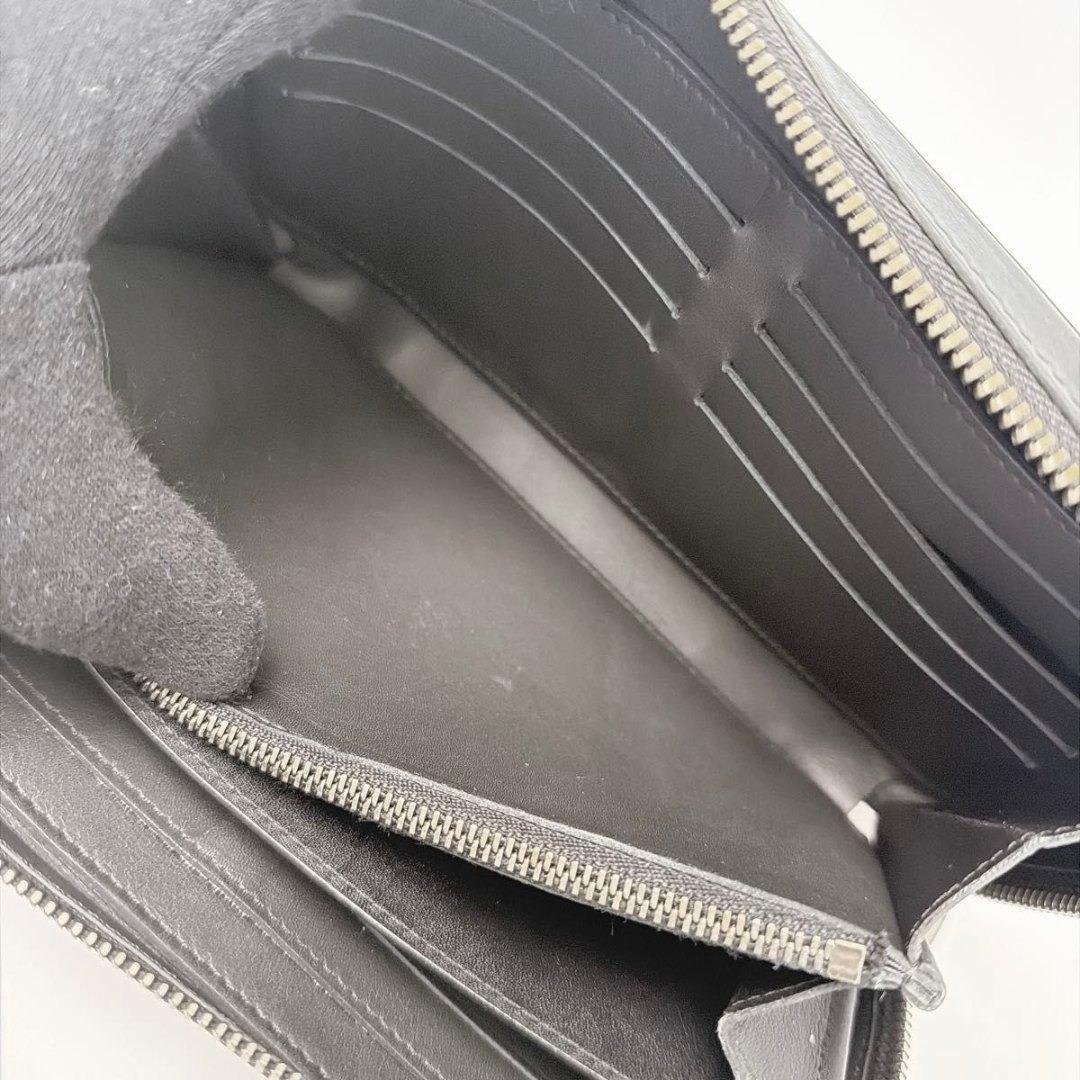 ルイヴィトン ダミエ・アンフィニ ジッピーXL 長財布 ブラック N61254