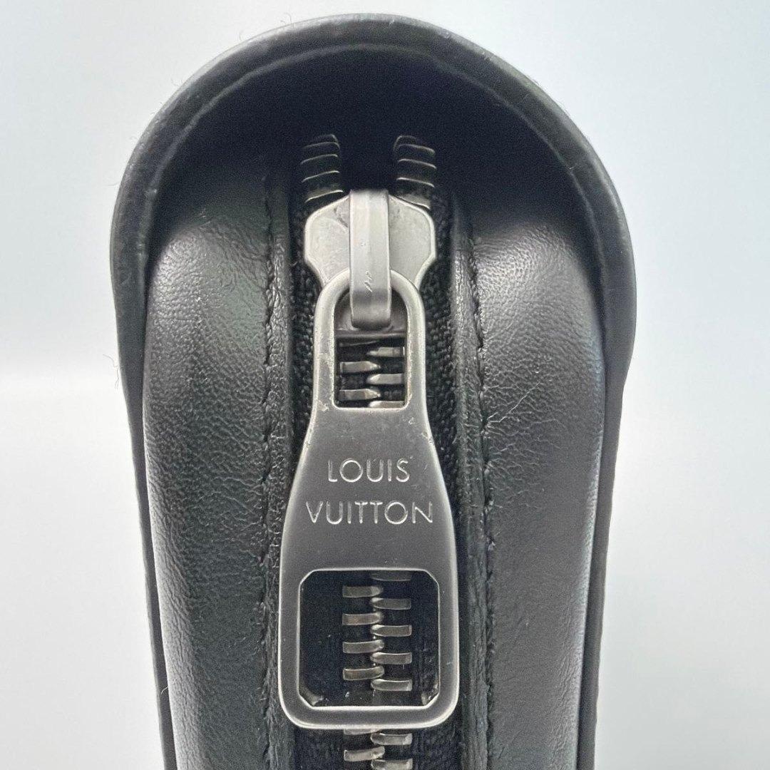 ルイヴィトン ダミエ・アンフィニ ジッピーXL 長財布 ブラック N61254