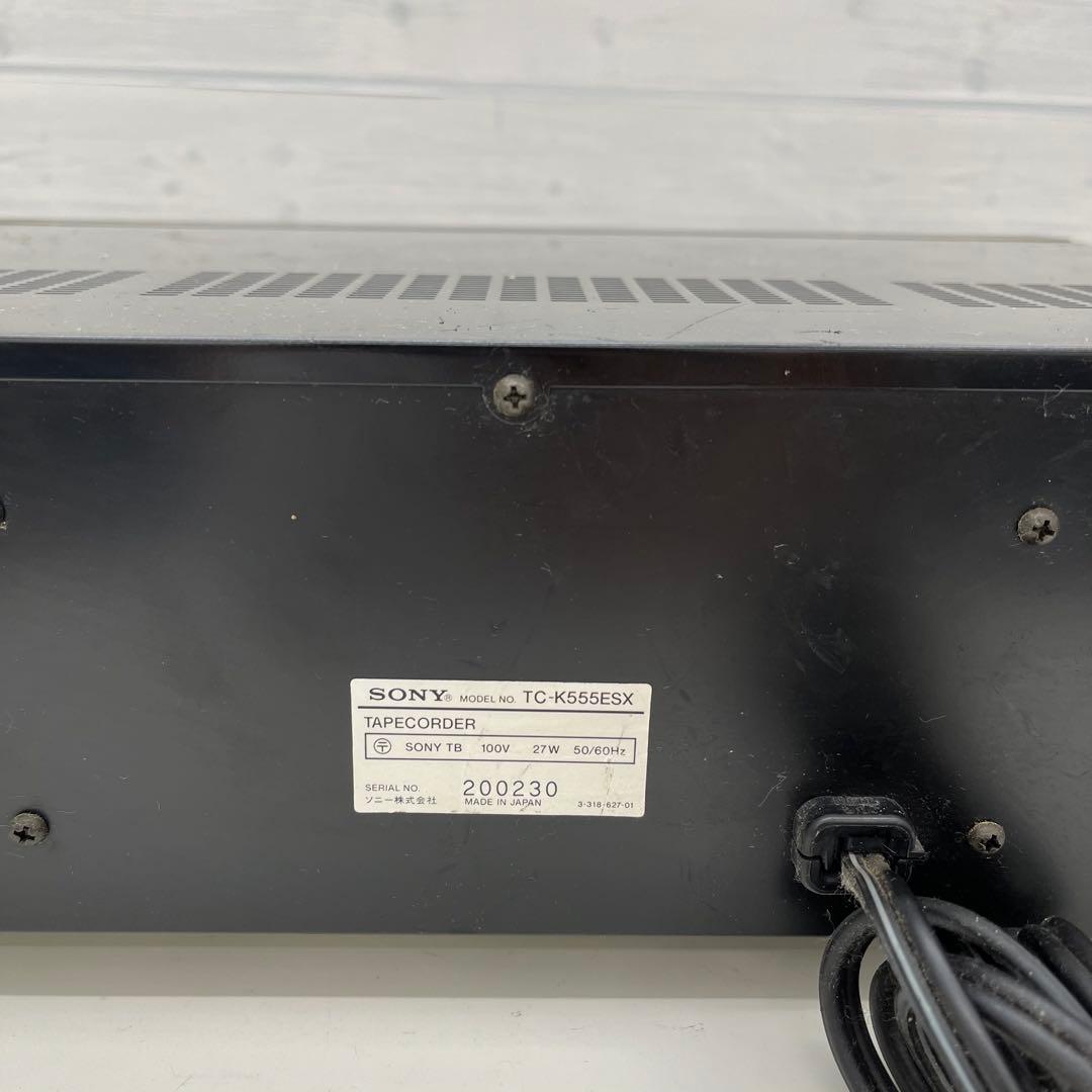専用 Sony SONY TC-K555ESX ステレオカセットデッキ