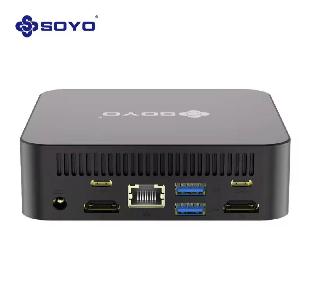 【新品】SOYO M4 Pro ミニPC 16GB+512GB WiFi6