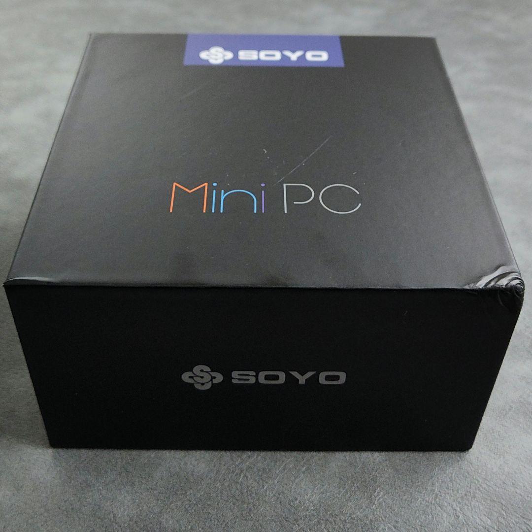 【新品】SOYO M4 Pro ミニPC 16GB+512GB WiFi6
