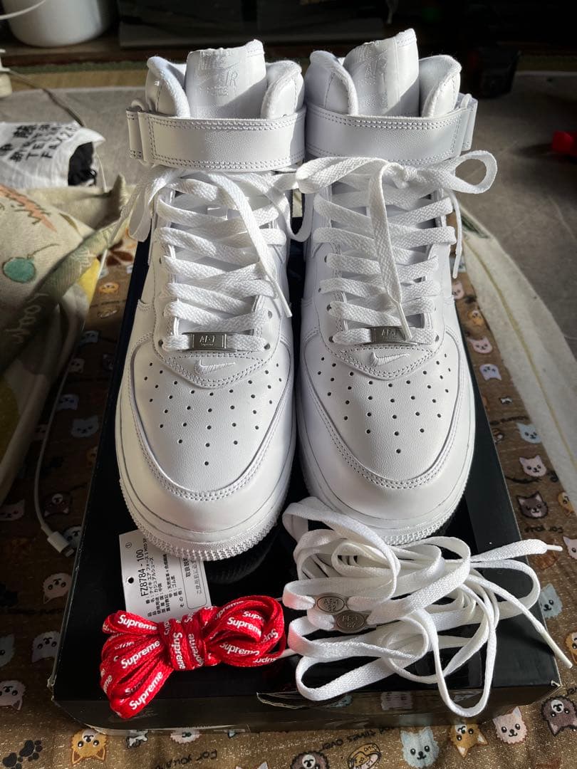ナイキ エアフォース1 シュプリーム 28