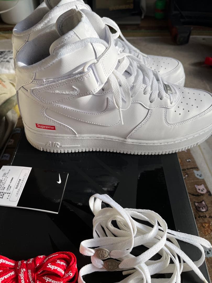 ナイキ エアフォース1 シュプリーム 28