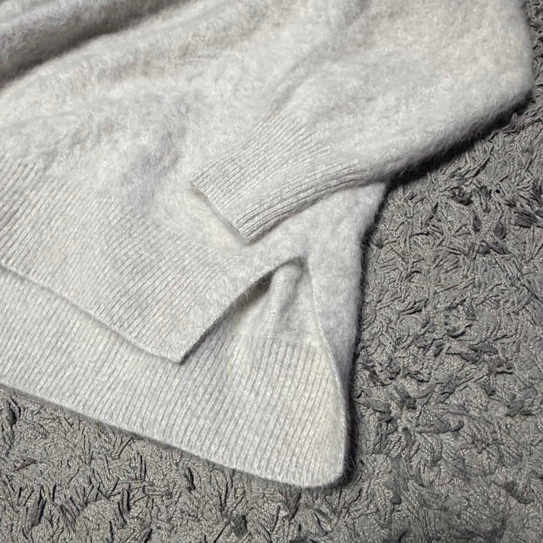 美品　ユナイテッドアローズ　フォックスカシミヤ クルーネック ニット