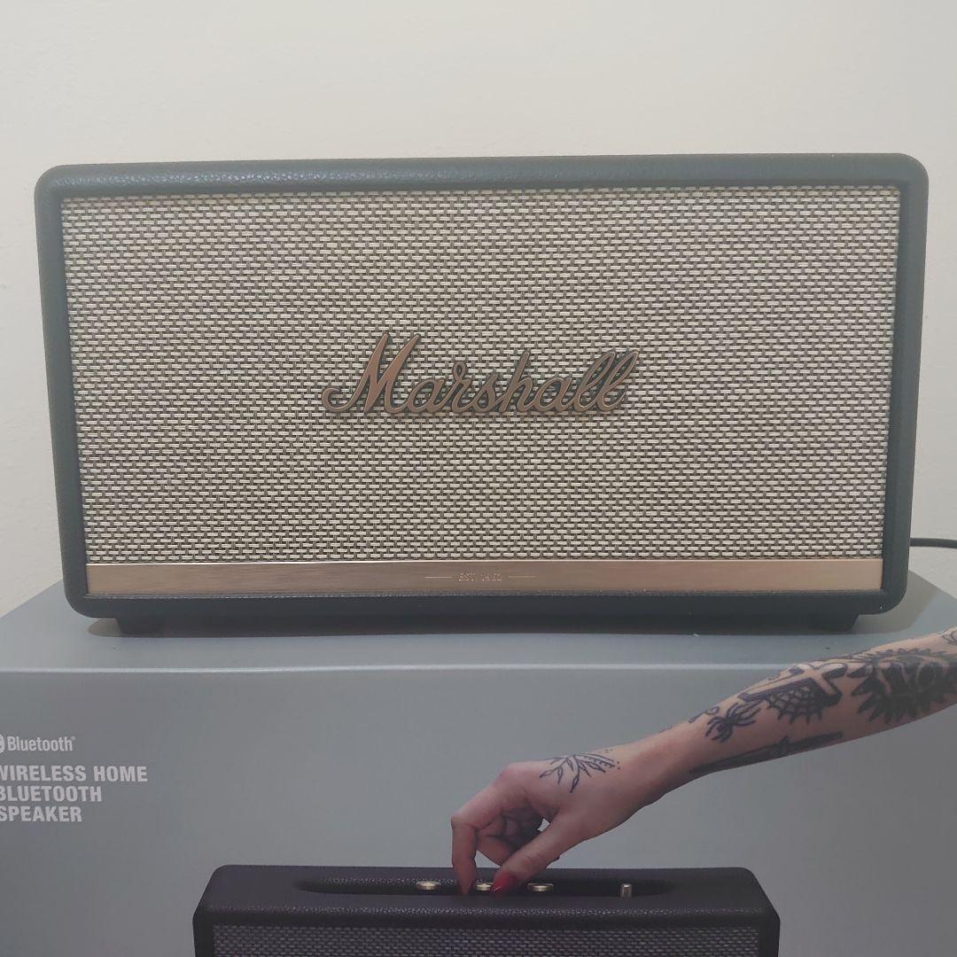 【美品】Marshall ワイヤレススピーカー Stanmore II ブラック