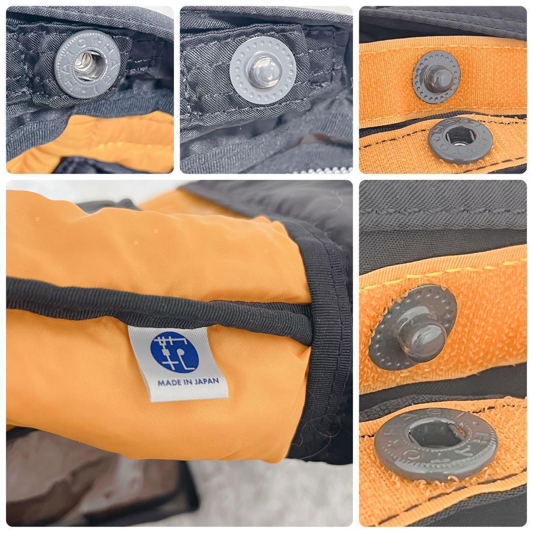 極美品✨ポーター タンカー ミニトートバッグ ハンドバッグ ブラック