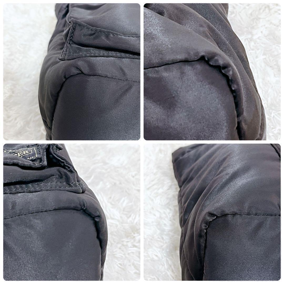 極美品✨ポーター タンカー ミニトートバッグ ハンドバッグ ブラック