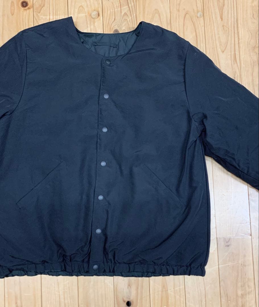 美品ナルNARU＊リバーシブルダウンジャケット日本製