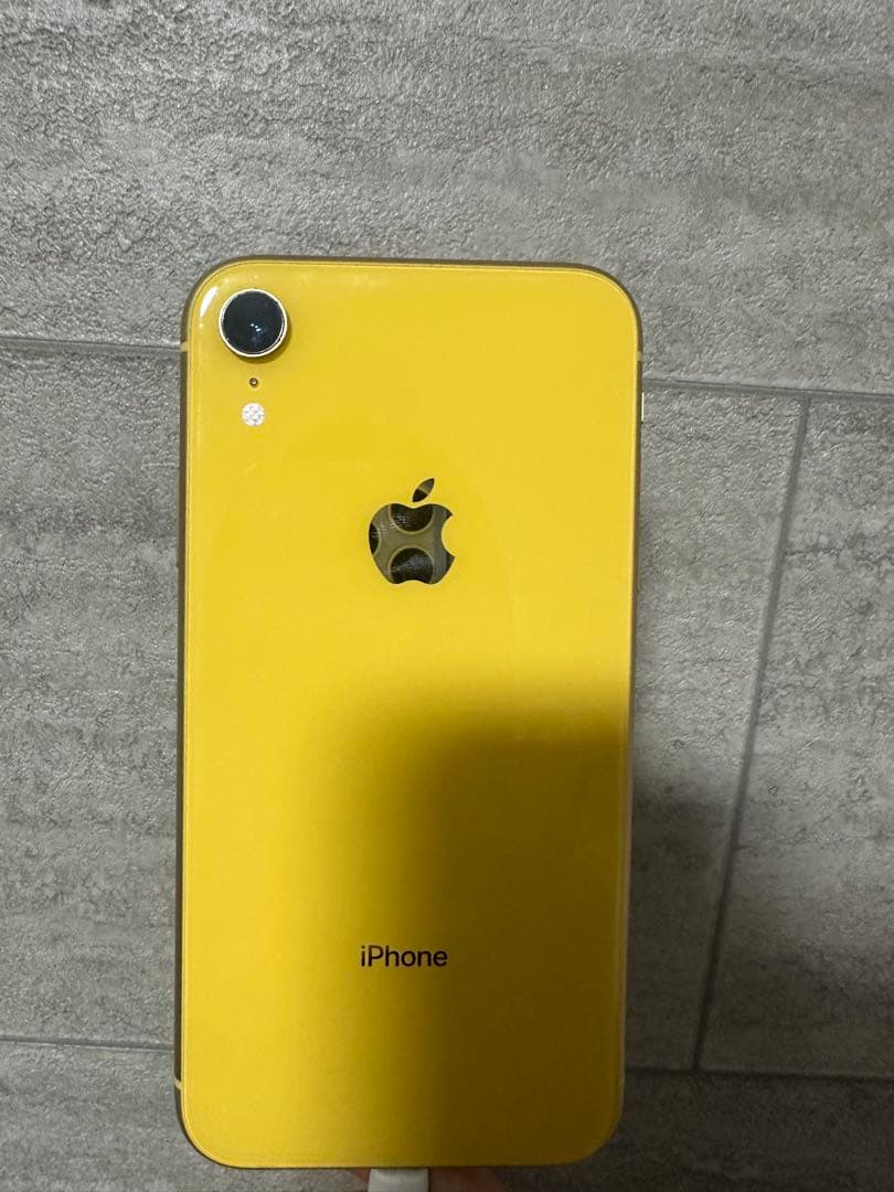 iPhone XR イエロー　本体　箱無し