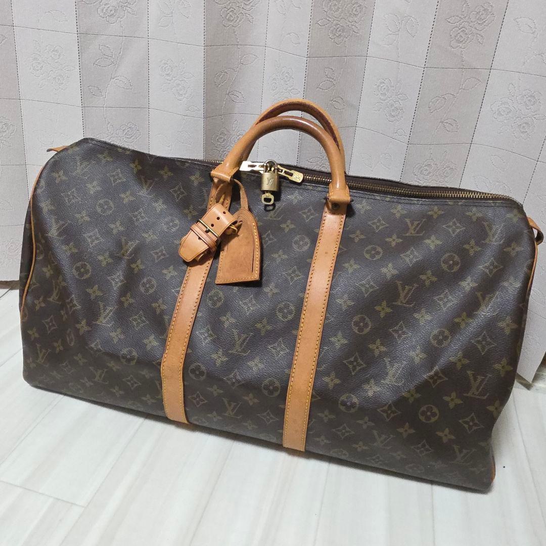 LOUIS VUITTON　ルイヴィトン キーポル60　モノグラム　ボストン