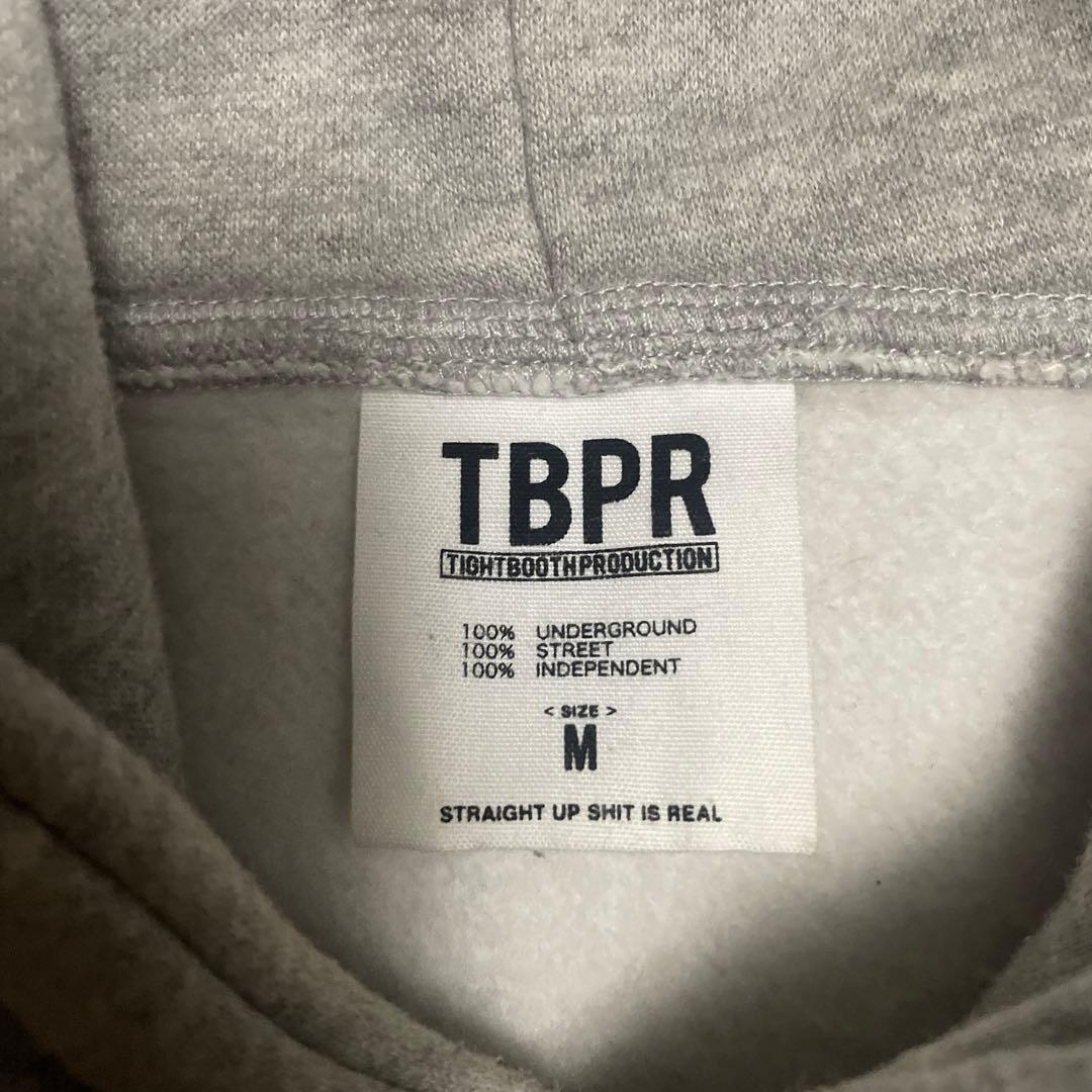 TIGHTBOOTH PRODUCTION ロゴ刺繍 スウェット パーカー