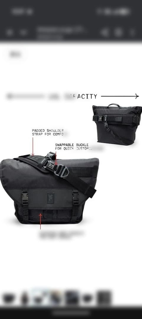 値下げ交渉⭕️CHROME CTZ15メッセンジャーバッグブラック