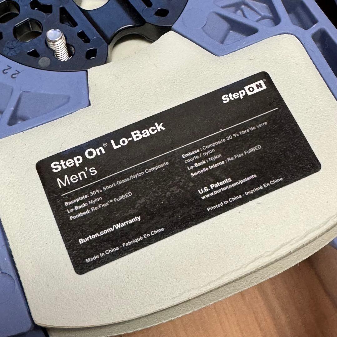 Burton Step On Lo-Back メンズMサイズ