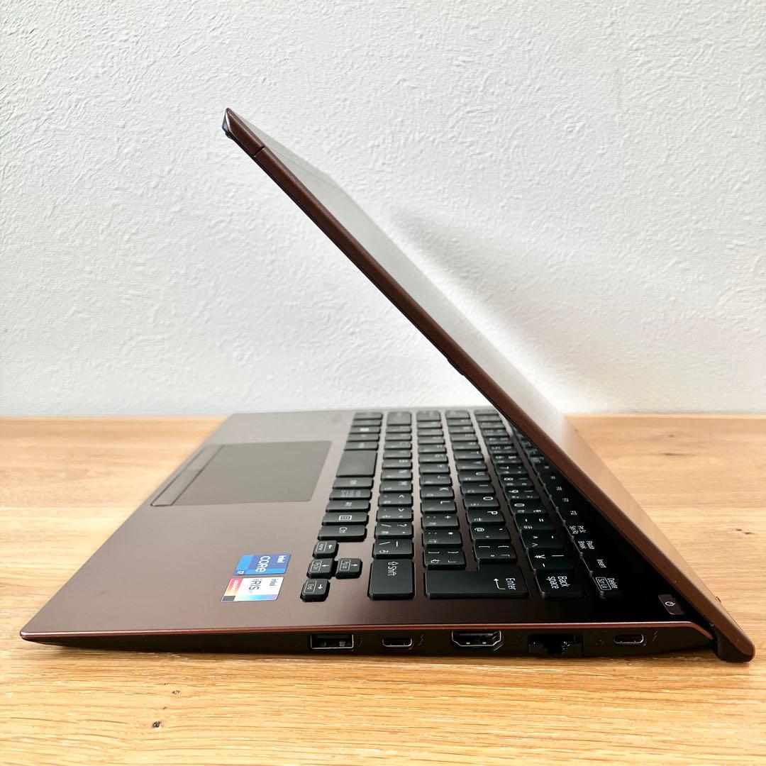 VAIO i7 32GB SSD512GBタッチWindows11ノートパソコン