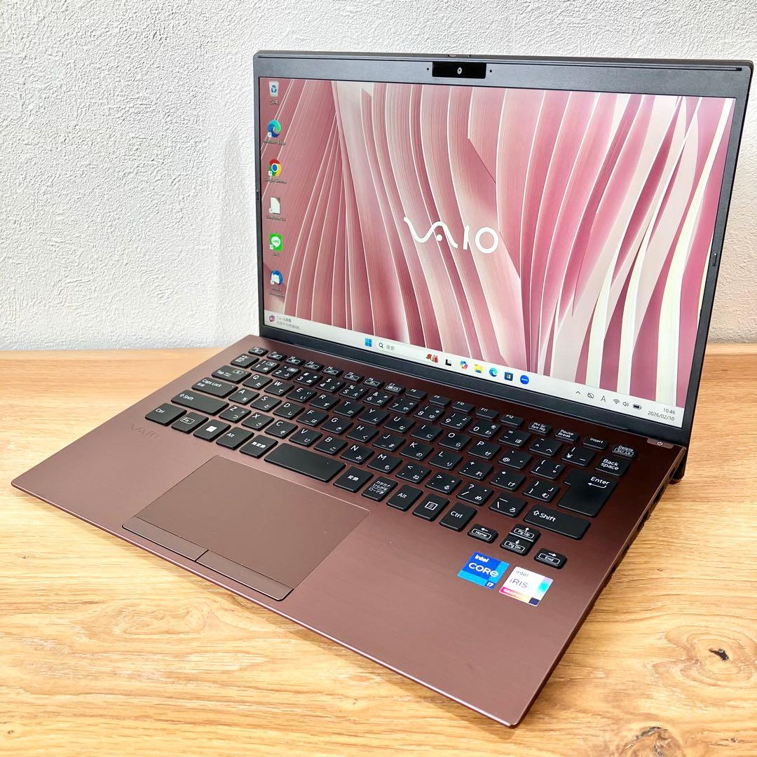 VAIO i7 32GB SSD512GBタッチWindows11ノートパソコン