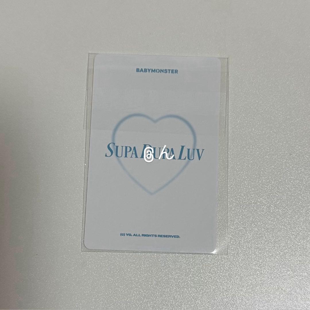 BABYMONSTER チキタ トレカ 台北 ポップアップ 特典