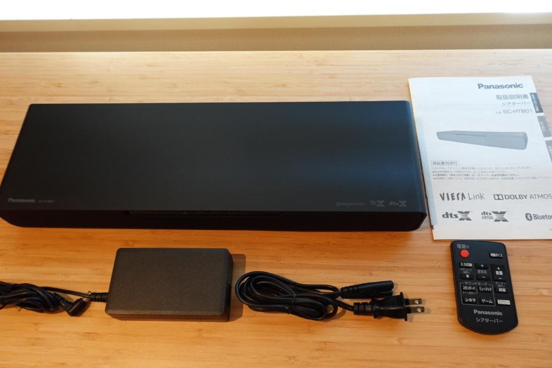 パナソニックシアターバー SC-HTB01 コンパクトサウンドバー HDMI付