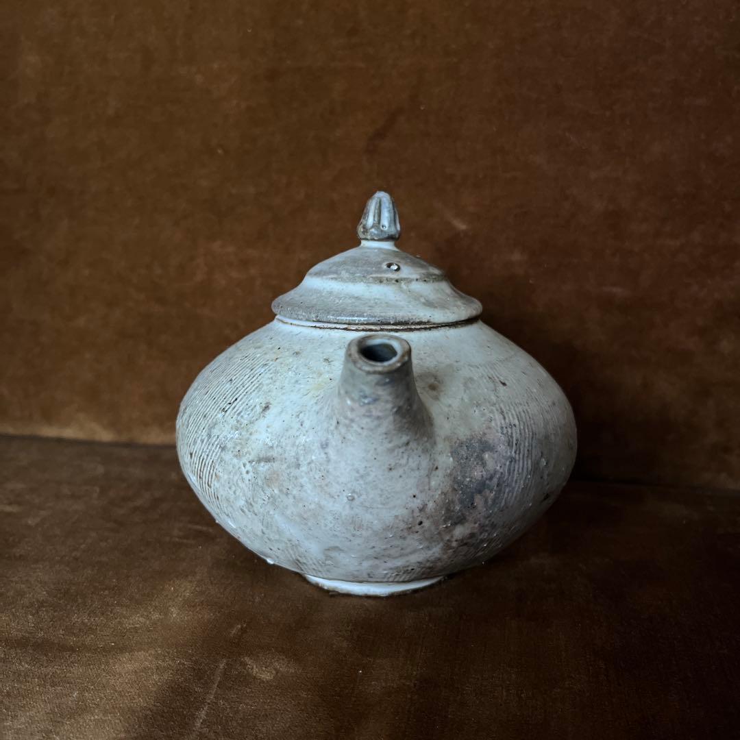 未使用　境道一さん　急須　ティーポット