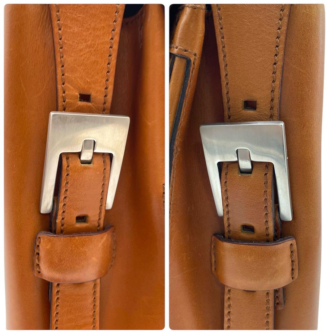 レア✨良品✨バリー ヴィンテージ メッセンジャーバッグ クロスボディ キャメル