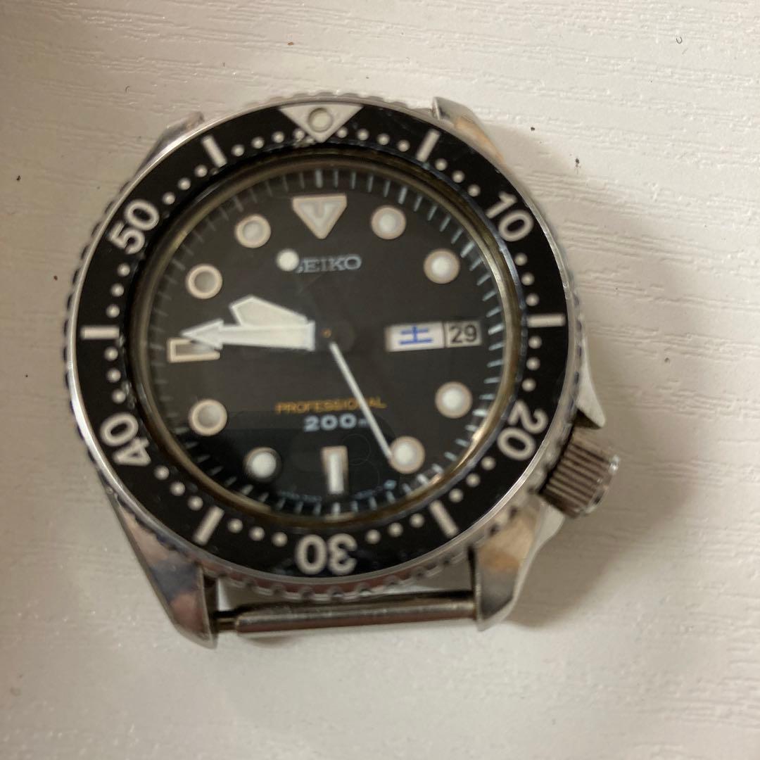 SEIKO 200m クォーツダイバーズウォッチ7C43- 6010 電池新品