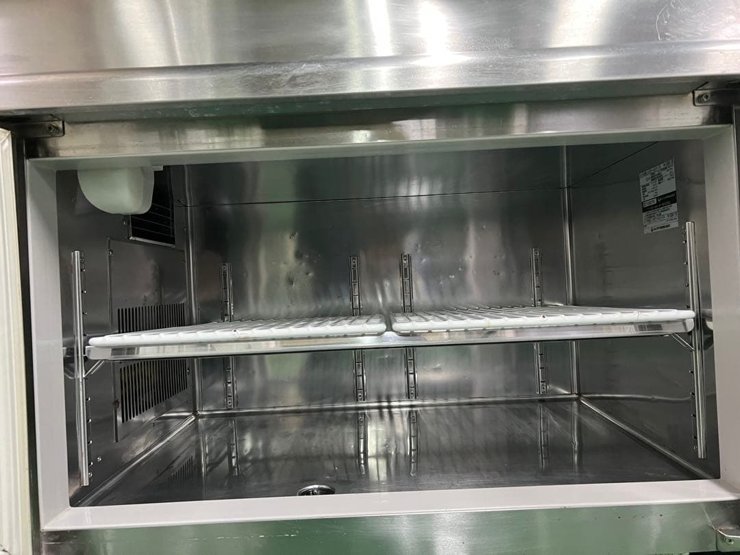 舟型シンク付コールドテーブル