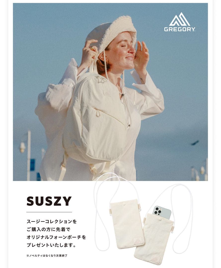 LemonedeGREGORY Sサイズ 12L リュック