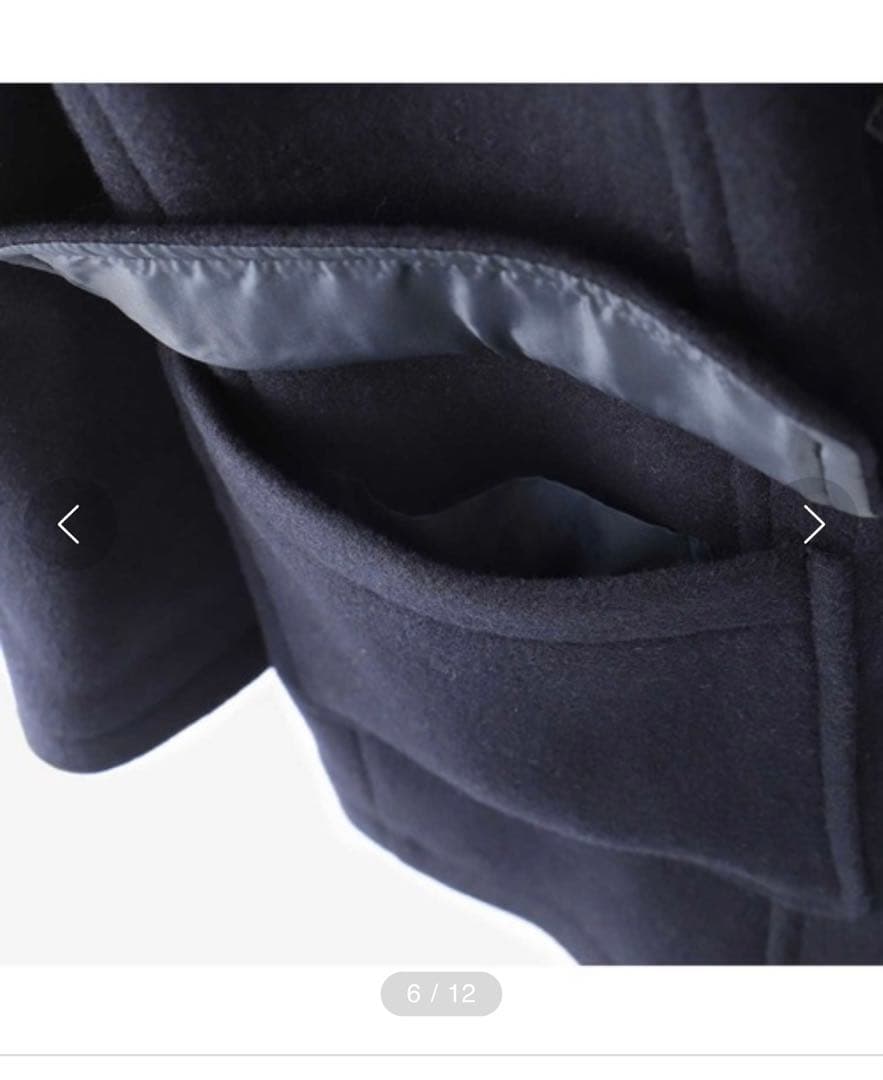 【新品】EASTBOY Venusダッフルコート　9号　ネイビー紺　ウール