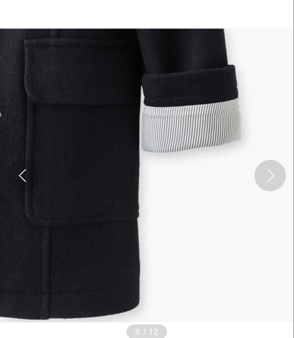 【新品】EASTBOY Venusダッフルコート　9号　ネイビー紺　ウール