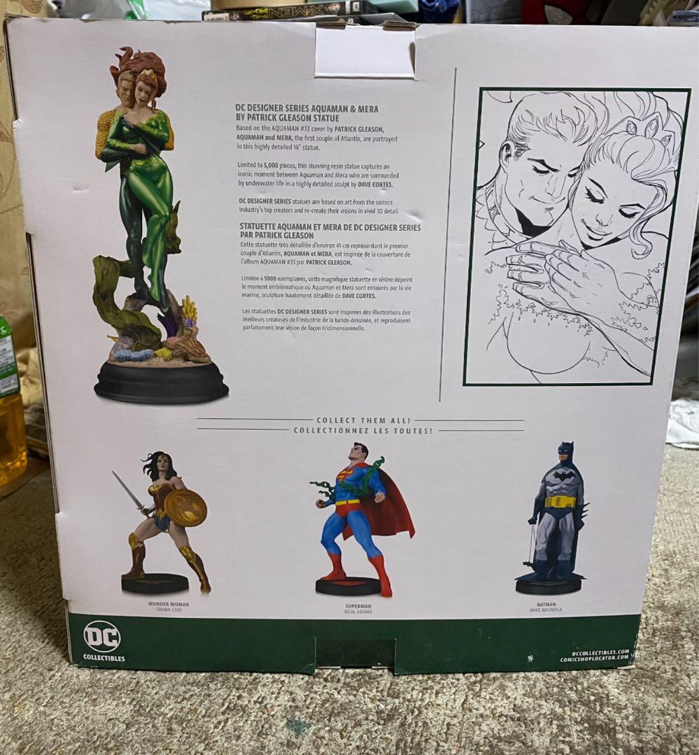 絶版DCアクアマン&メラ スタチュー DCコレクティブルズ