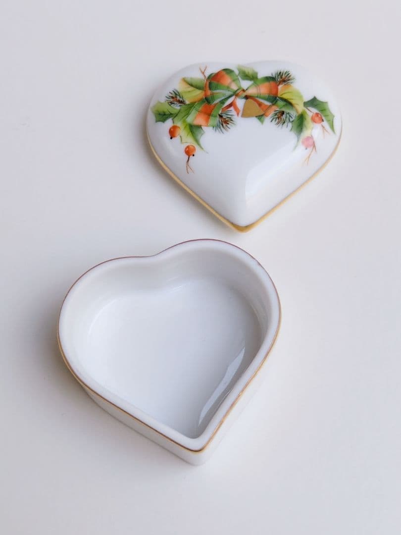 ✩希少品✩ヘレンド　ノエル　ハートボックス