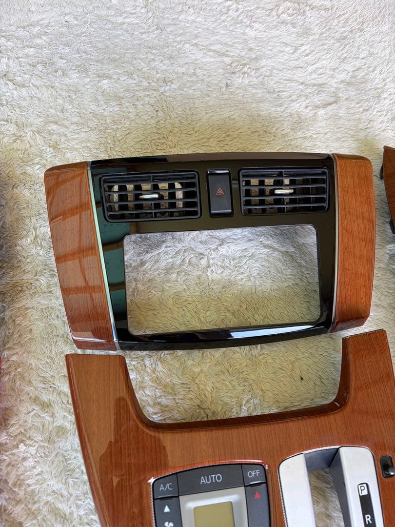 (希少) la100s ムーヴカスタム 木目パネル 純正オプション