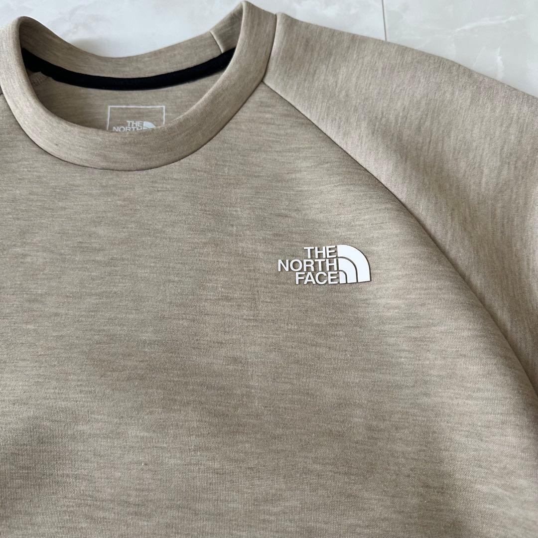 美品　THE NORTH FACE ベージュ トレーナー　M
