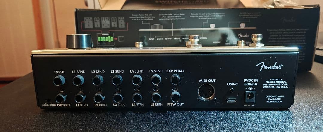 Fender SWITCHBOARD ギターエフェクター