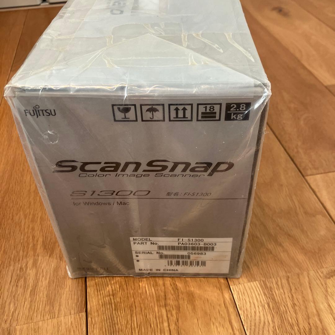 ちさと　富士通ScanSnap S1300 カラーイメージスキャナー