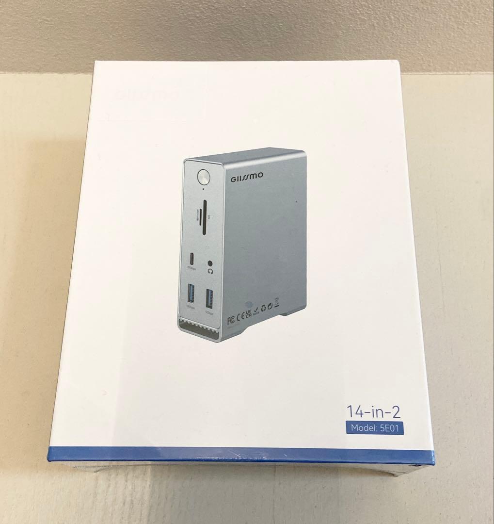 Macbook Pro/Air専用 14-IN-2 ドッキングステーション