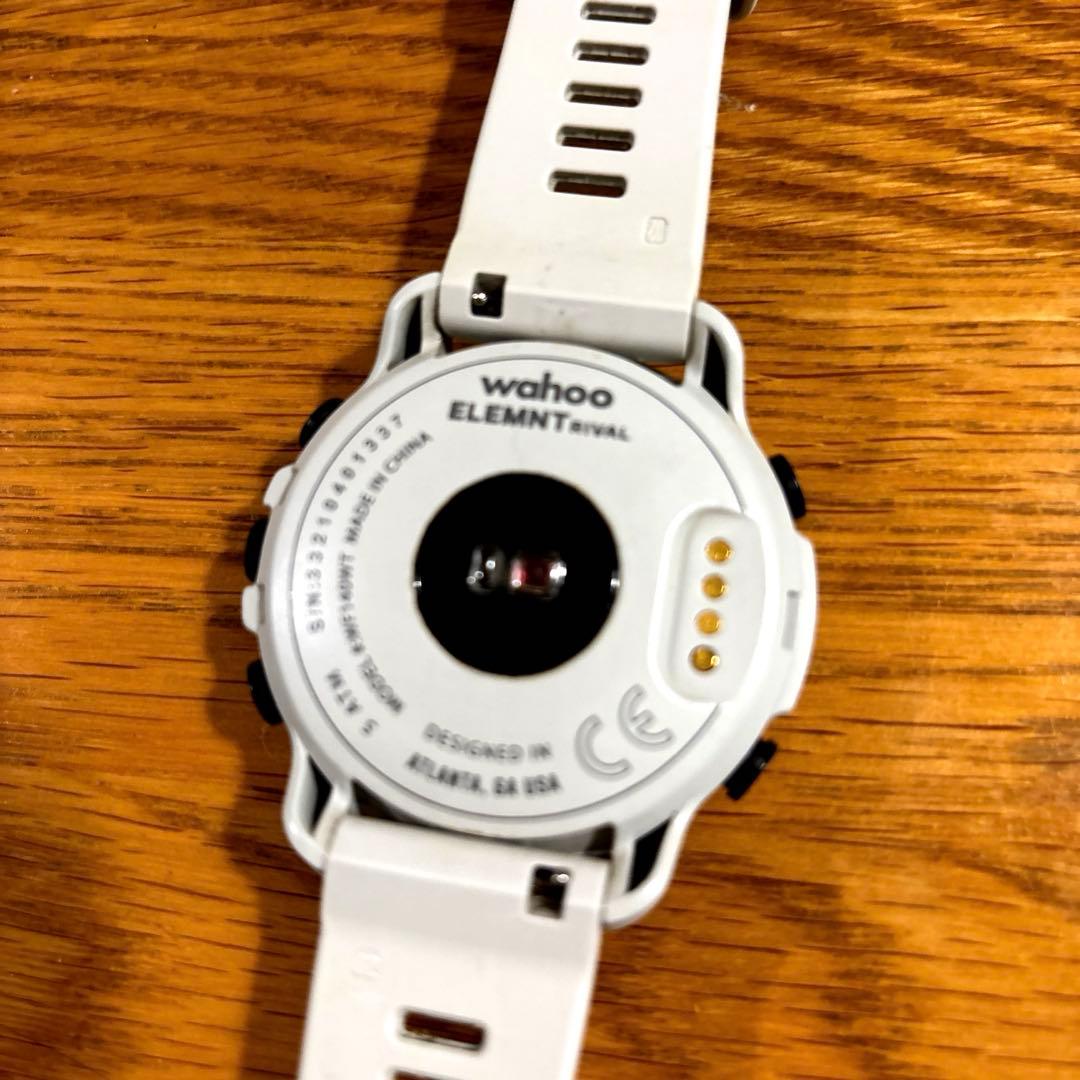 Wahoo ワフー エレメント ライバル GPSマルチスポーツウォッチ充電器付き