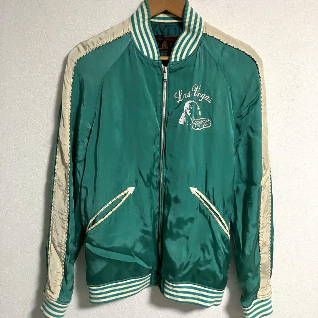 【雰囲気抜群❗️】HYSTERIC GLAMOUR サテン スカジャン Mサイズ