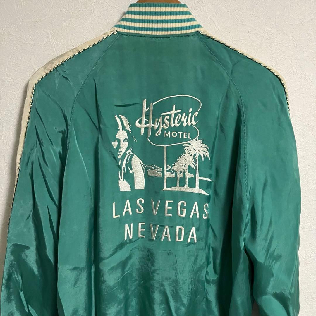 【雰囲気抜群❗️】HYSTERIC GLAMOUR サテン スカジャン Mサイズ