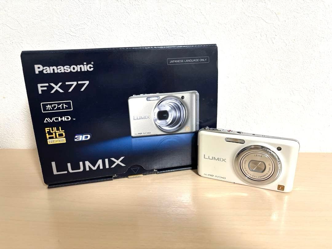 Panasonic DMC-FX77デジタルカメラ