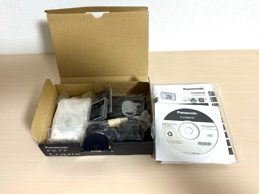 Panasonic DMC-FX77デジタルカメラ