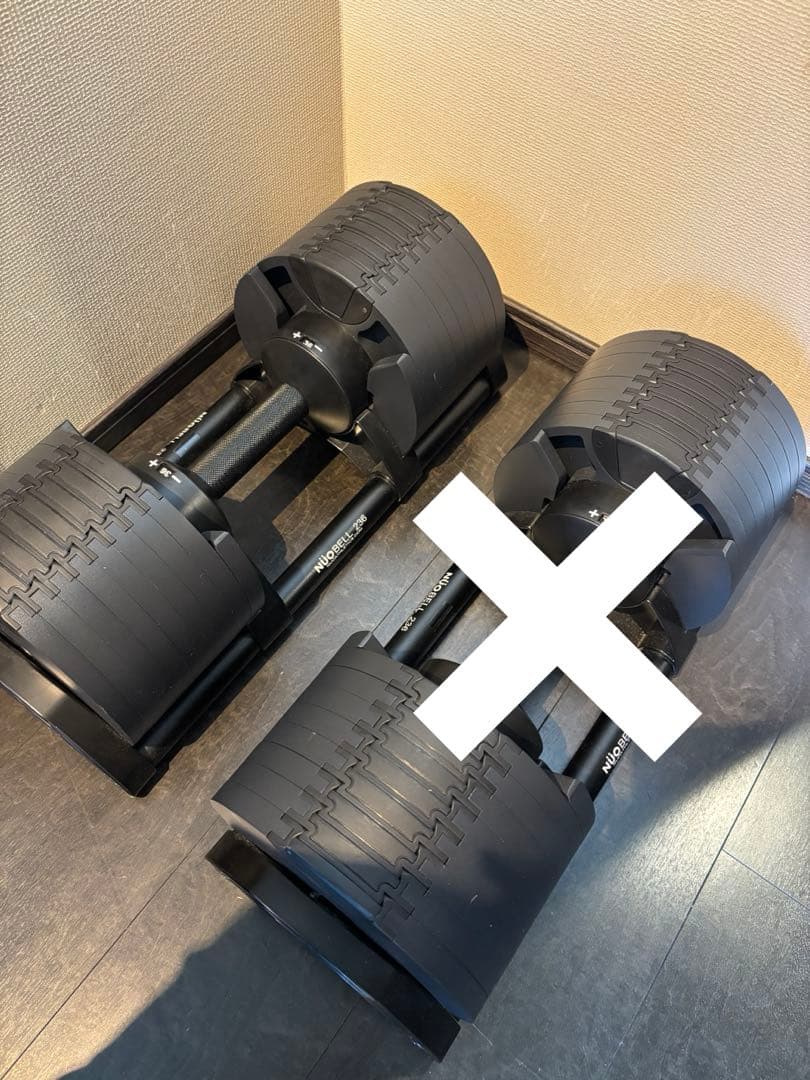 ① NUOBELL 236 可変式ダンベル 36kg