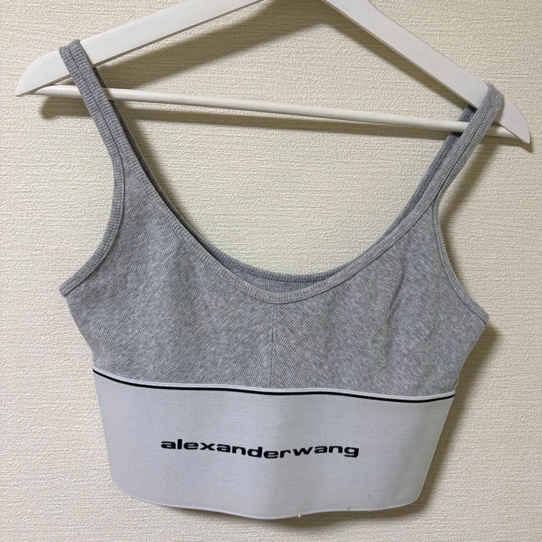 alexanderwang アレキサンダーワング グレー ブラトップ